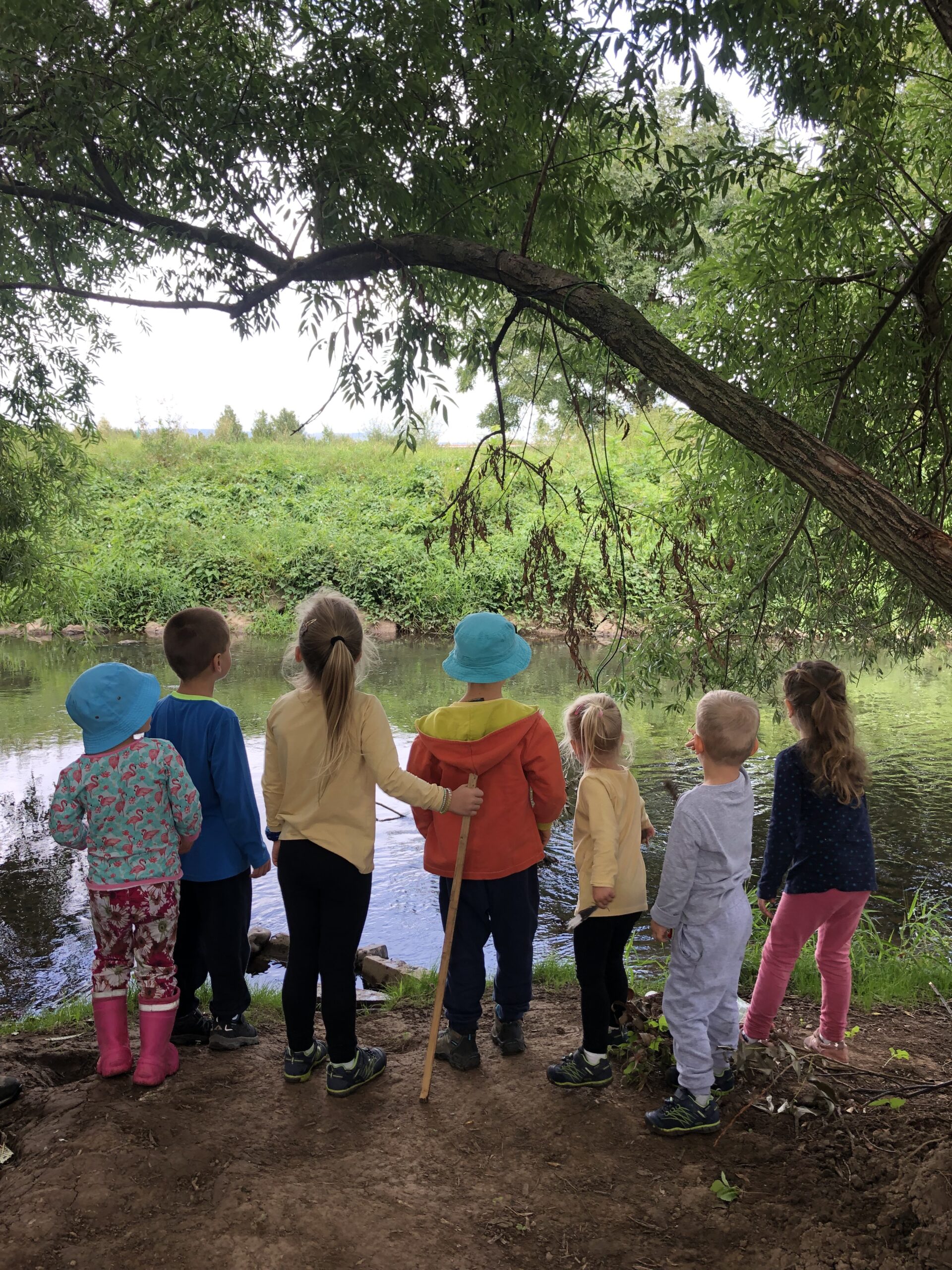 Children making pastries
